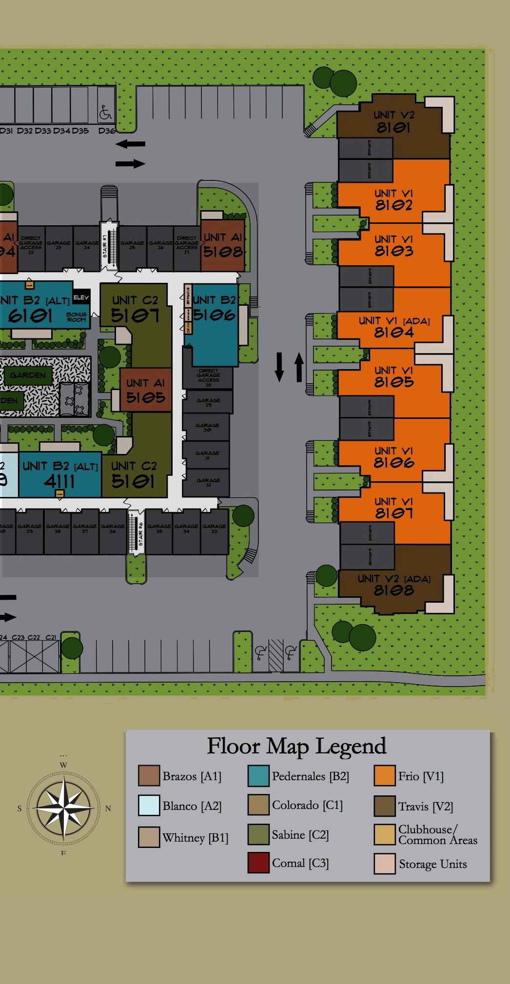 Villas Floor plans