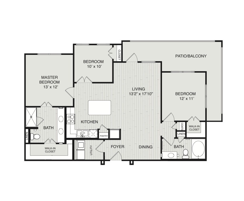 Diagram of Colorado Floor Plan